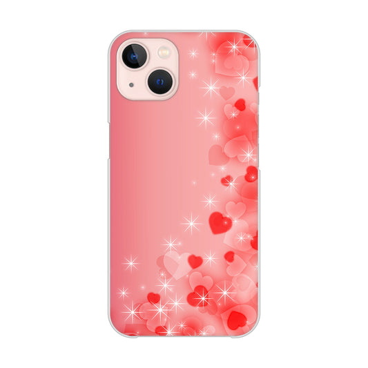 iPhone13 高画質仕上げ 背面印刷 ハードケース 【003 ハート色の夢】