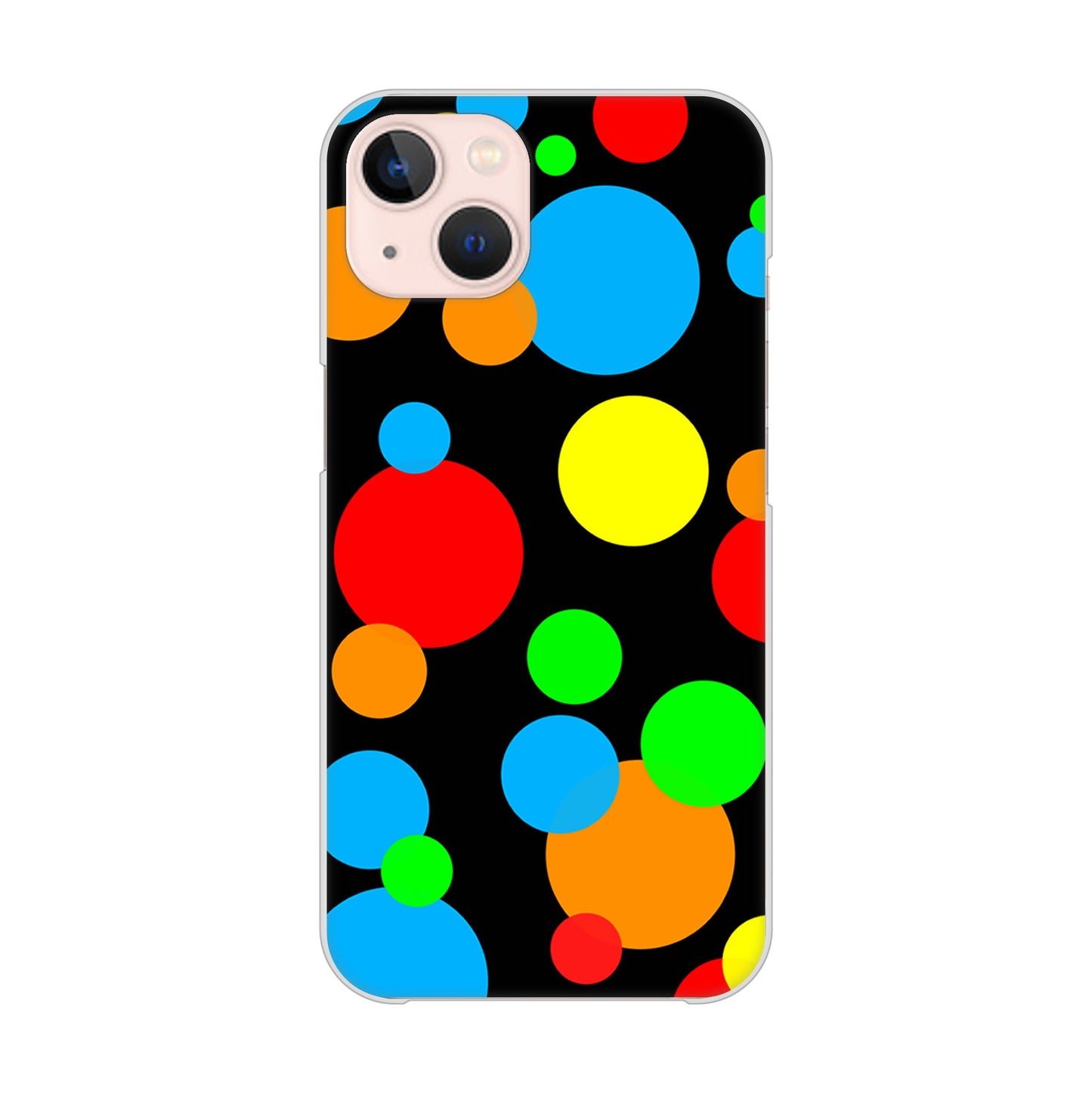 iPhone13 高画質仕上げ 背面印刷 ハードケース 【076 シンプル（大阪のおばちゃん）】