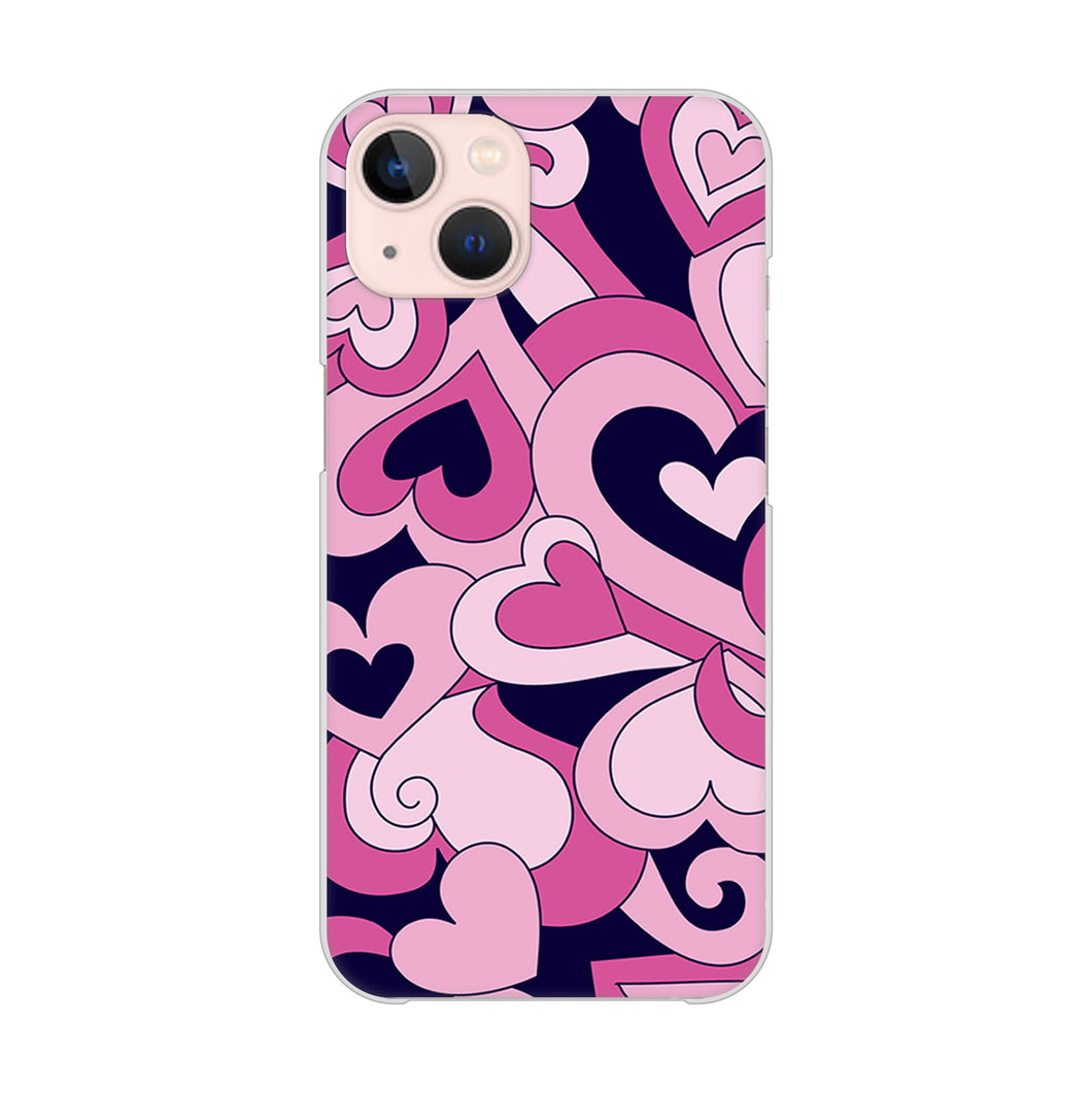 iPhone13 高画質仕上げ 背面印刷 ハードケース プリティハート