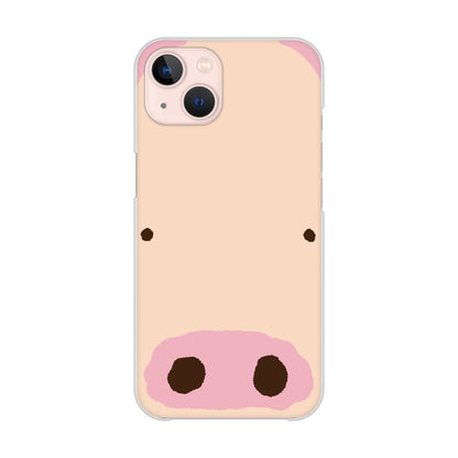 iPhone13 高画質仕上げ 背面印刷 ハードケース ドアップアニマル