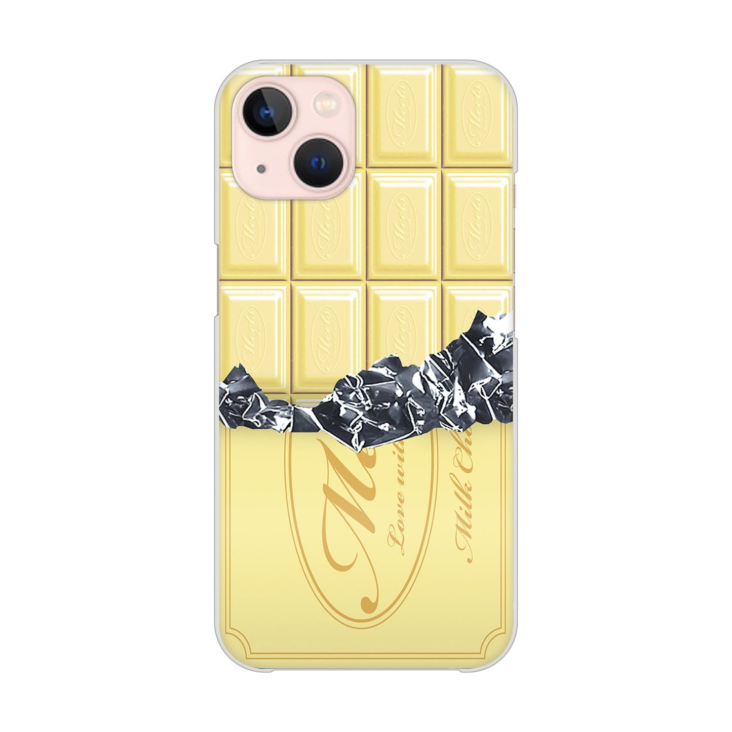 iPhone13 高画質仕上げ 背面印刷 ハードケース 板チョコ