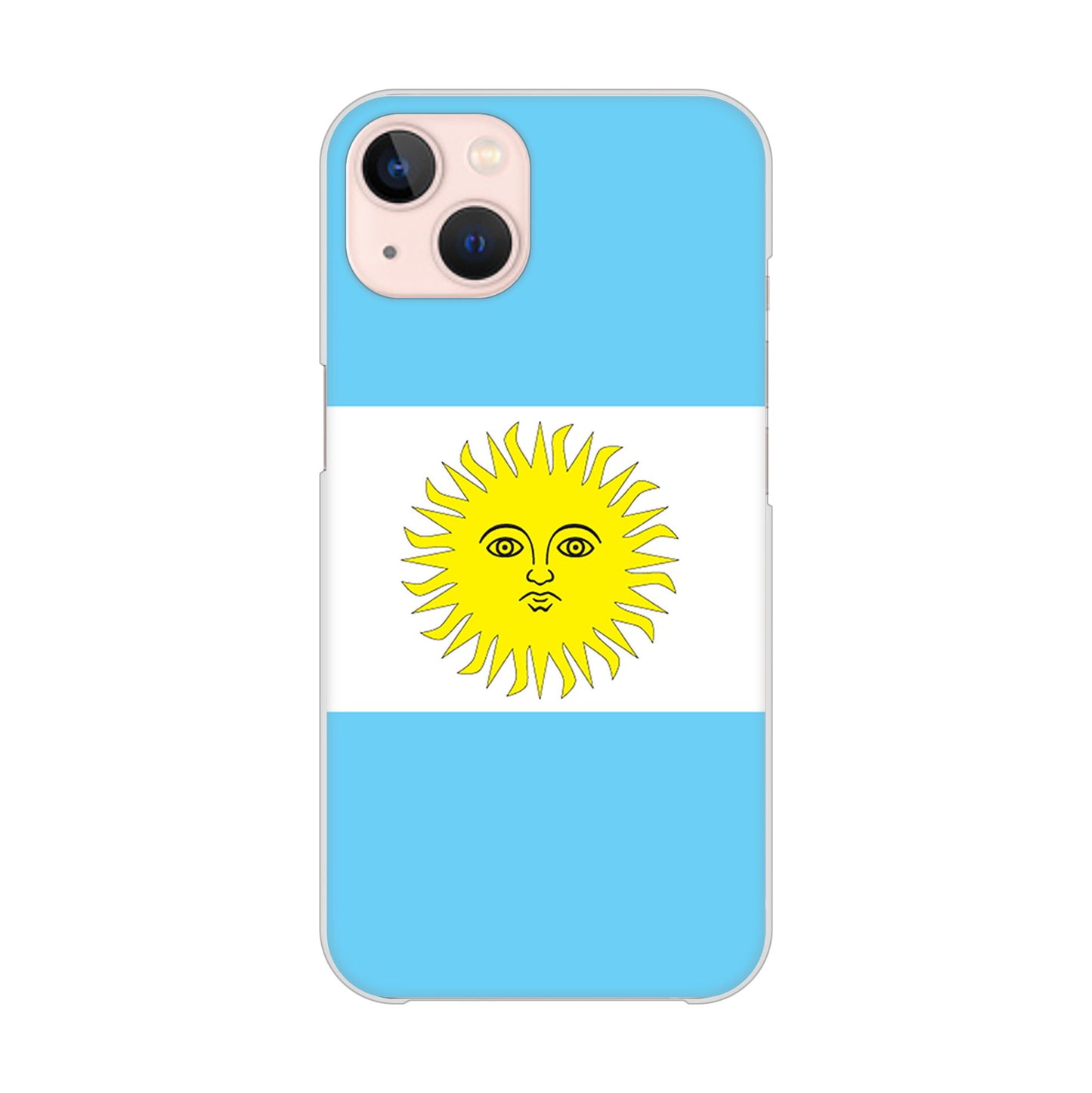 iPhone13 高画質仕上げ 背面印刷 ハードケース 国旗