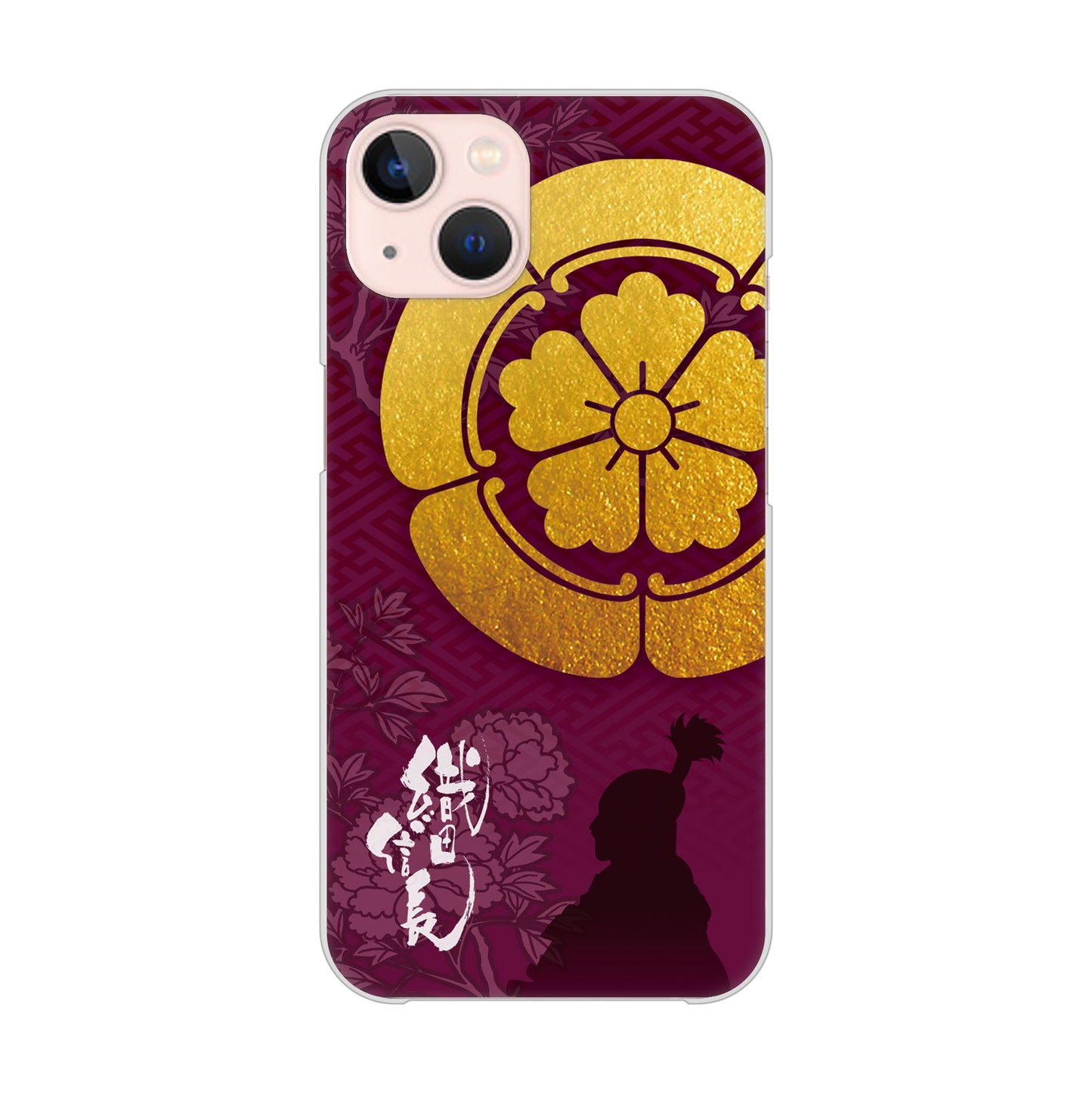 iPhone13 高画質仕上げ 背面印刷 ハードケース 家紋