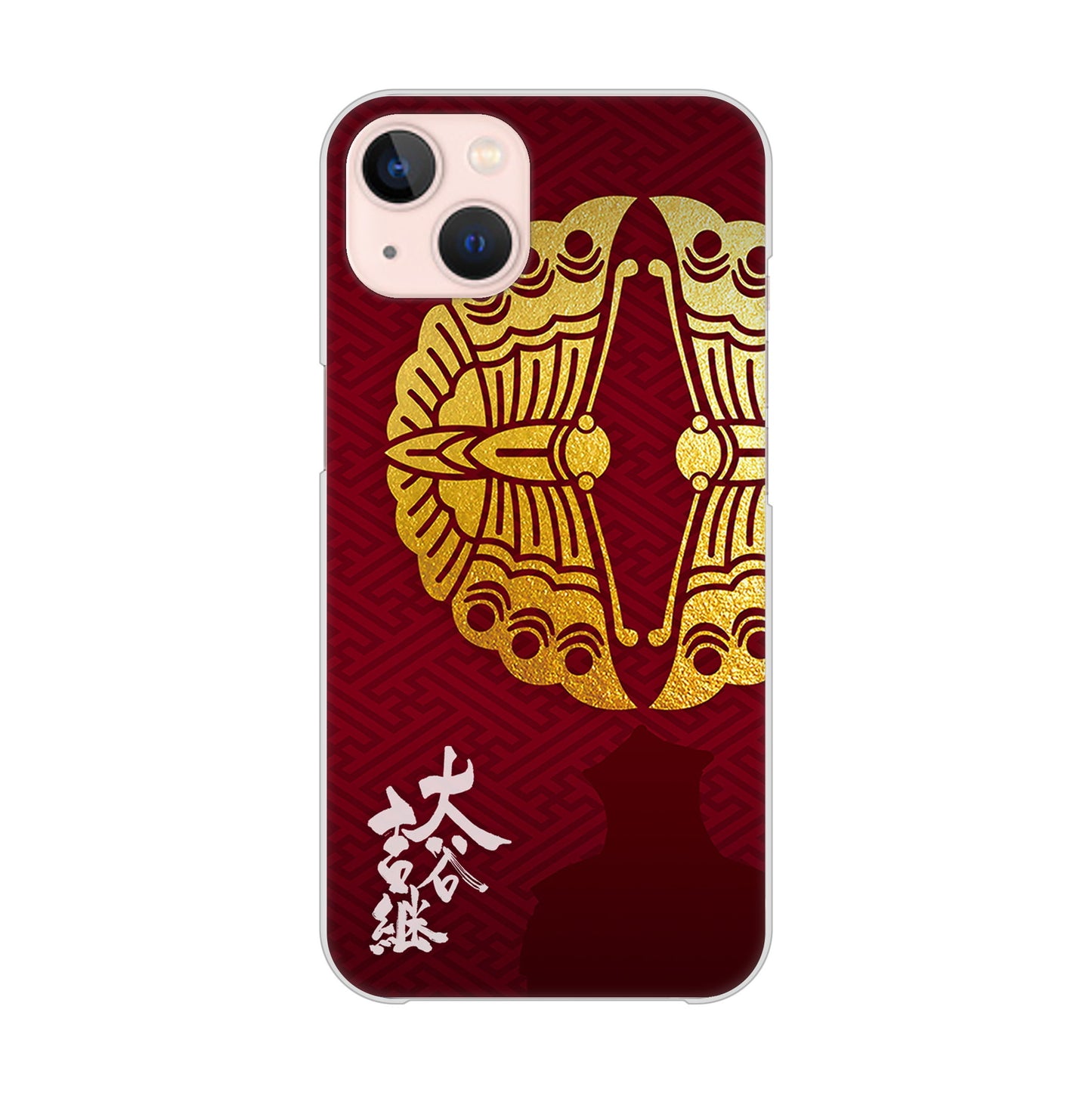 iPhone13 高画質仕上げ 背面印刷 ハードケース 家紋