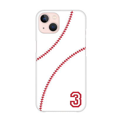 iPhone13 高画質仕上げ 背面印刷 ハードケース baseball