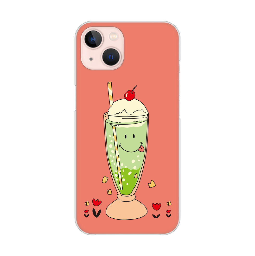 iPhone13 高画質仕上げ 背面印刷 ハードケース スイーツイラスト