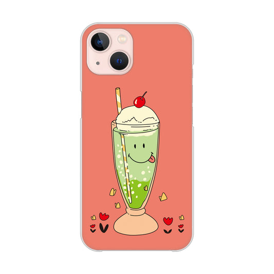iPhone13 高画質仕上げ 背面印刷 ハードケース スイーツイラスト
