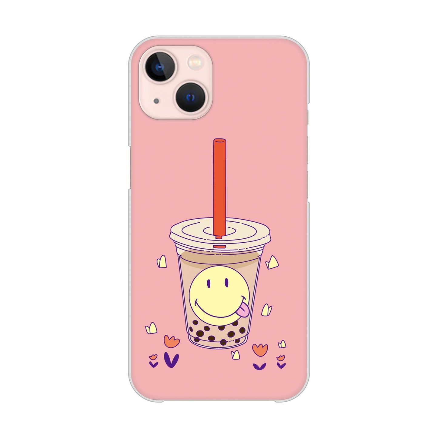 iPhone13 高画質仕上げ 背面印刷 ハードケース スイーツイラスト