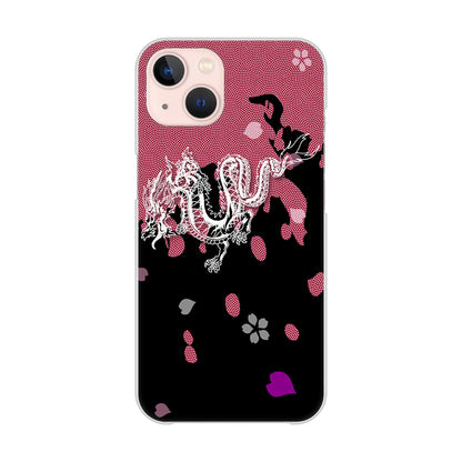 iPhone13 高画質仕上げ 背面印刷 ハードケース 和竜