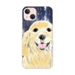 iPhone13 高画質仕上げ 背面印刷 ハードケース ゴールデンレトリバー