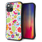 iPhone13 mini スマホケース 「SEA Grip」 グリップケース Sライン 【477 幸せな絵】 UV印刷
