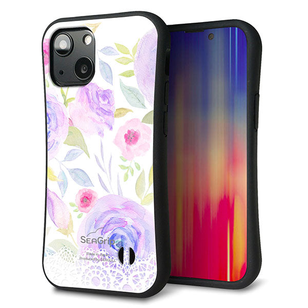 iPhone13 mini スマホケース 「SEA Grip」 グリップケース Sライン 【SC946 ドゥ・パフューム４】 UV印刷