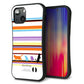 iPhone13 mini スマホケース 「SEA Grip」 グリップケース Sライン 【YA887 ストライプネコ01】 UV印刷