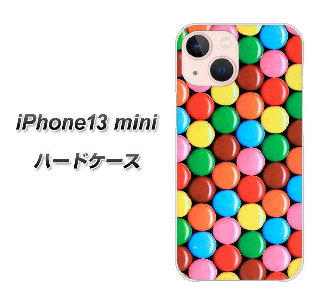 iPhone13 mini 高画質仕上げ 背面印刷 ハードケース【448 マーブルチョコ】