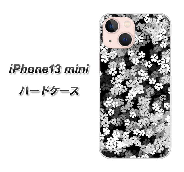 iPhone13 mini 高画質仕上げ 背面印刷 ハードケース【1332 夜桜】