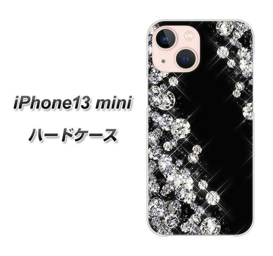 iPhone13 mini 高画質仕上げ 背面印刷 ハードケース【VA871 ダイヤモンドフレーム】