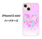 iPhone13 mini 高画質仕上げ 背面印刷 ハードケース【YA959 ハート06】