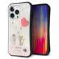iPhone13 Pro スマホケース 「SEA Grip」 グリップケース Sライン 【1104 クラフト写真 ネコ (ハートM) 】 UV印刷