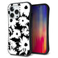 iPhone13 Pro スマホケース 「SEA Grip」 グリップケース Sライン 【SC915 花柄モノトーン 04】 UV印刷