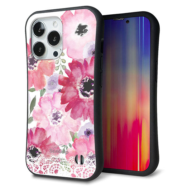 iPhone13 Pro スマホケース 「SEA Grip」 グリップケース Sライン 【SC943 ドゥ・パフューム１】 UV印刷