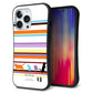 iPhone13 Pro スマホケース 「SEA Grip」 グリップケース Sライン 【YA887 ストライプネコ01】 UV印刷