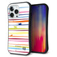 iPhone13 Pro スマホケース 「SEA Grip」 グリップケース Sライン 【YA893 ストライプネコ02】 UV印刷