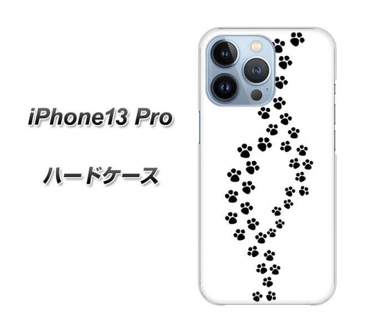 iPhone13 Pro 高画質仕上げ 背面印刷 ハードケース【066 あしあと】