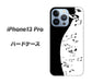 iPhone13 Pro 高画質仕上げ 背面印刷 ハードケース【114 モノトーンのリズム】