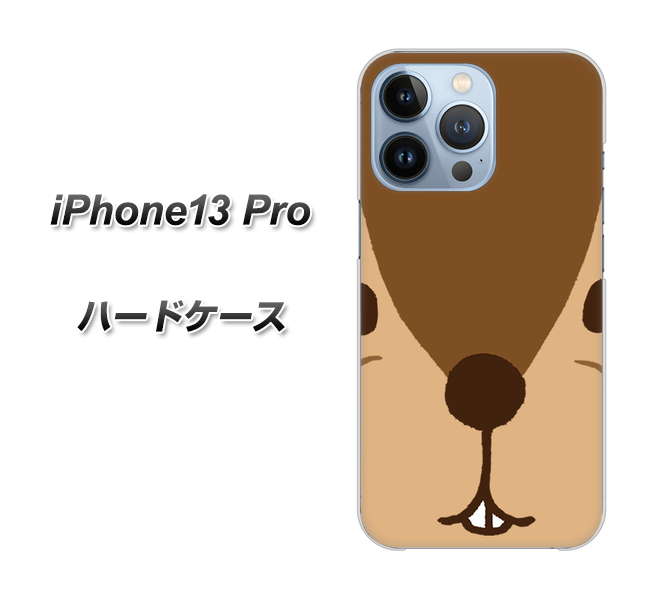 iPhone13 Pro 高画質仕上げ 背面印刷 ハードケース【349 りす】