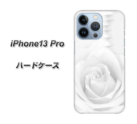 iPhone13 Pro 高画質仕上げ 背面印刷 ハードケース【402 ホワイトＲｏｓｅ】