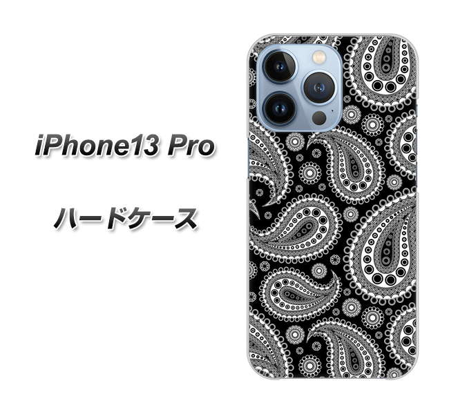 iPhone13 Pro 高画質仕上げ 背面印刷 ハードケース【421 ベイズリー】