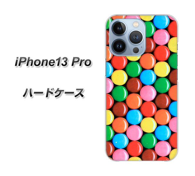 iPhone13 Pro 高画質仕上げ 背面印刷 ハードケース【448 マーブルチョコ】