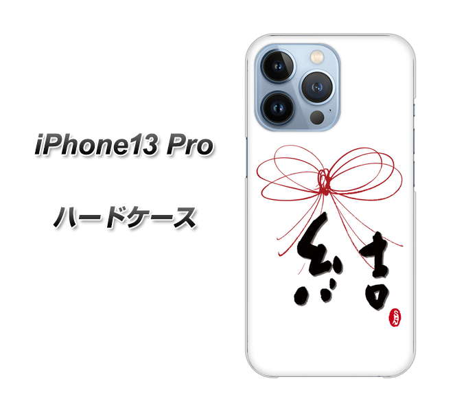 iPhone13 Pro 高画質仕上げ 背面印刷 ハードケース【OE831 結】