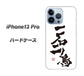 iPhone13 Pro 高画質仕上げ 背面印刷 ハードケース【OE844 一石二鳥】