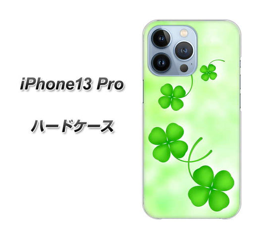 iPhone13 Pro 高画質仕上げ 背面印刷 ハードケース【VA819 まいおりる幸運】