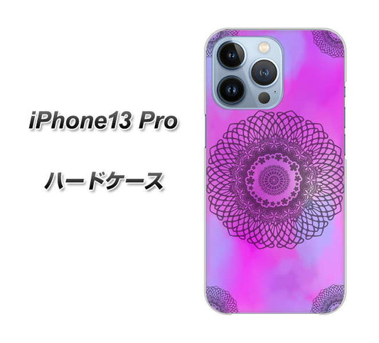 iPhone13 Pro 高画質仕上げ 背面印刷 ハードケース【YJ344 レース】