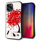iPhone13 Pro Max スマホケース 「SEA Grip」 グリップケース Sライン 【EK915 二匹のネコとハートの木】 UV印刷