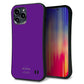 iPhone13 Pro Max スマホケース 「SEA Grip」 グリップケース Sライン 【KM909 ポップカラー(パープル)】 UV印刷
