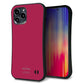 iPhone13 Pro Max スマホケース 「SEA Grip」 グリップケース Sライン 【KM921 レトロカラー(ダークピンク)】 UV印刷