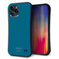 iPhone13 Pro Max スマホケース 「SEA Grip」 グリップケース Sライン 【KM922 レトロカラー(ダークブルー)】 UV印刷