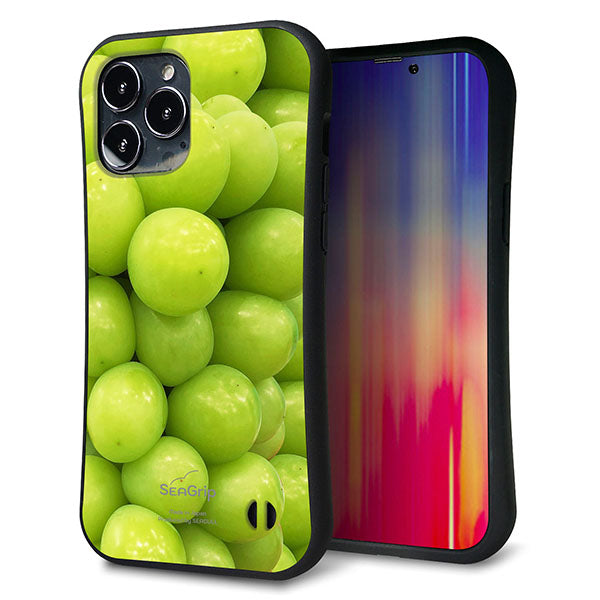 iPhone13 Pro Max スマホケース 「SEA Grip」 グリップケース Sライン 【MA880 マスカット】 UV印刷