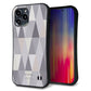 iPhone13 Pro Max スマホケース 「SEA Grip」 グリップケース Sライン 【MG801 くすみブルー】 UV印刷