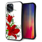 iPhone13 Pro Max スマホケース 「SEA Grip」 グリップケース Sライン 【SC850 ユリ レッド】 UV印刷
