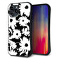iPhone13 Pro Max スマホケース 「SEA Grip」 グリップケース Sライン 【SC915 花柄モノトーン 04】 UV印刷