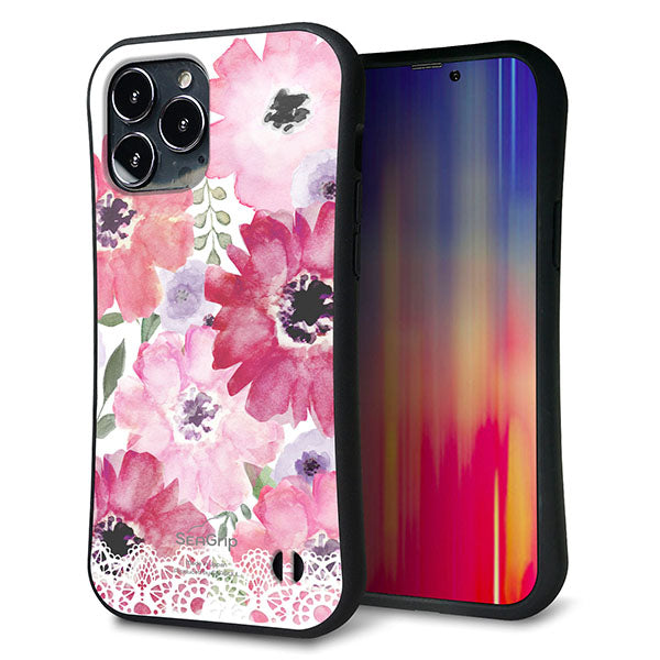 iPhone13 Pro Max スマホケース 「SEA Grip」 グリップケース Sライン 【SC943 ドゥ・パフューム１】 UV印刷