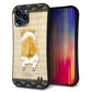 iPhone13 Pro Max スマホケース 「SEA Grip」 グリップケース Sライン 【TA001 コーギー 畳】 UV印刷