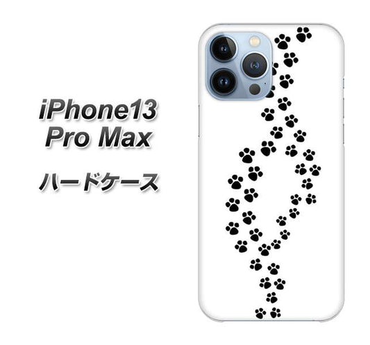 iPhone13 Pro Max 高画質仕上げ 背面印刷 ハードケース【066 あしあと】