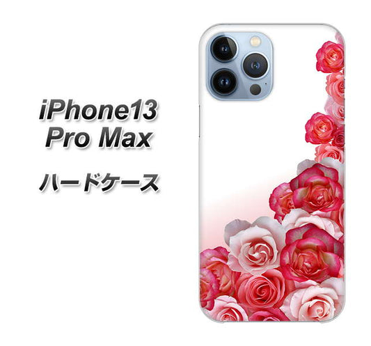iPhone13 Pro Max 高画質仕上げ 背面印刷 ハードケース【299 薔薇の壁】