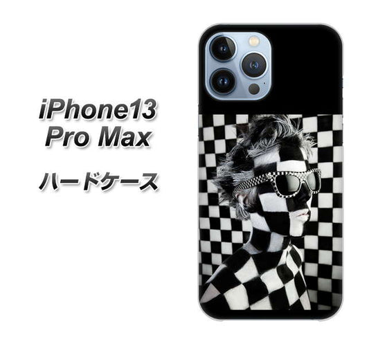 iPhone13 Pro Max 高画質仕上げ 背面印刷 ハードケース【357 bk&wh】