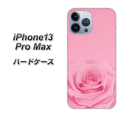 iPhone13 Pro Max 高画質仕上げ 背面印刷 ハードケース【401 ピンクのバラ】